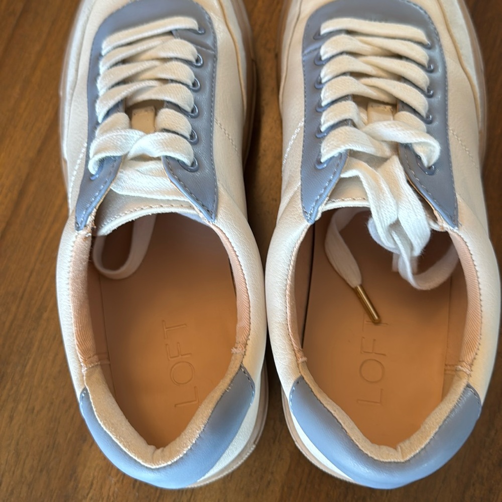 LOFT Varsity Lace Up Sneakers - Picture 5 of 8